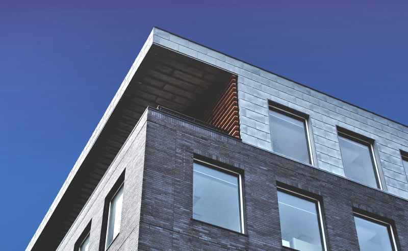 Top Corner of a Building Top Corner of a Building